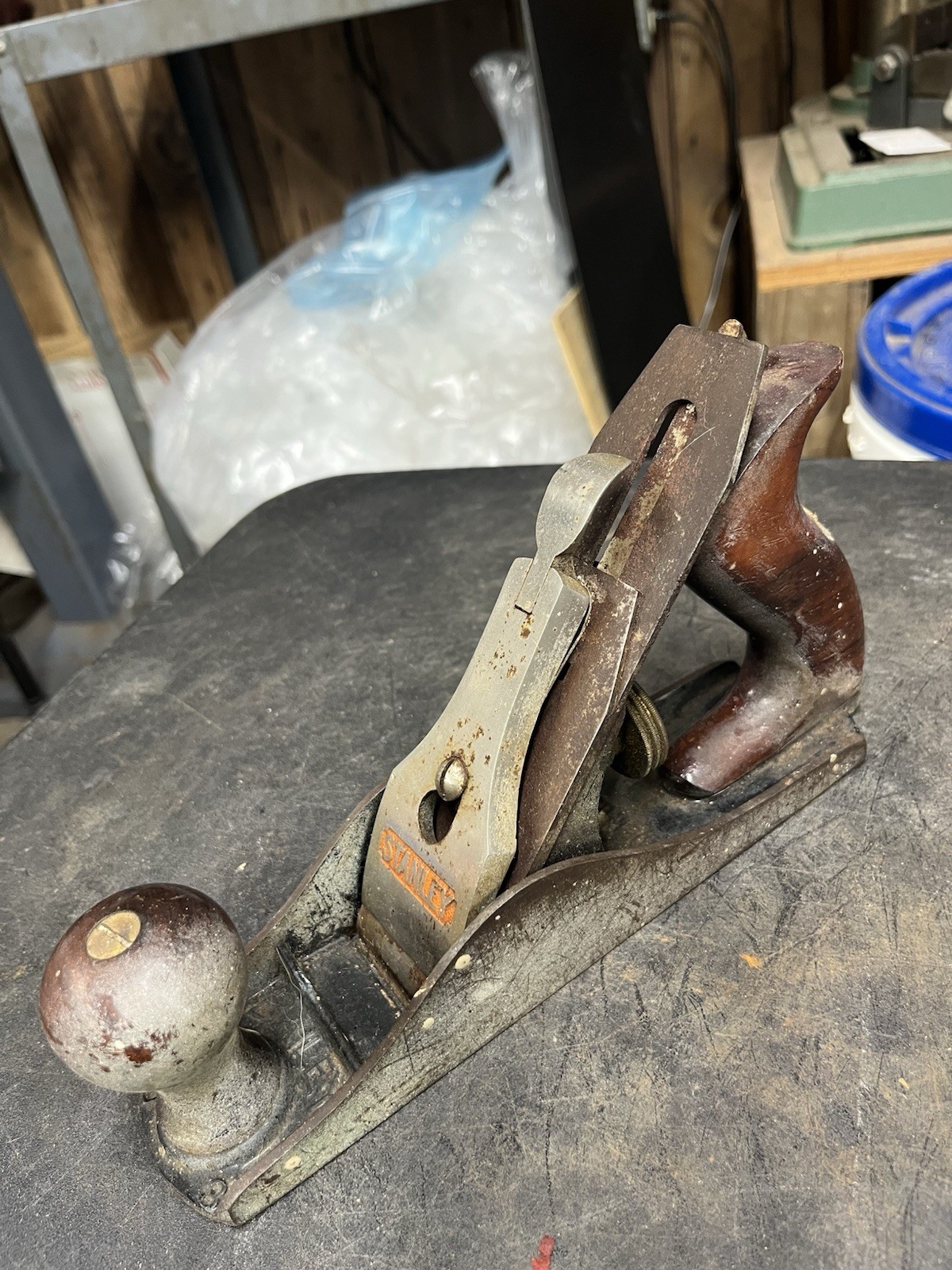 Stanley Bailey No. 3 Smooth Bottom Wood Plane #2