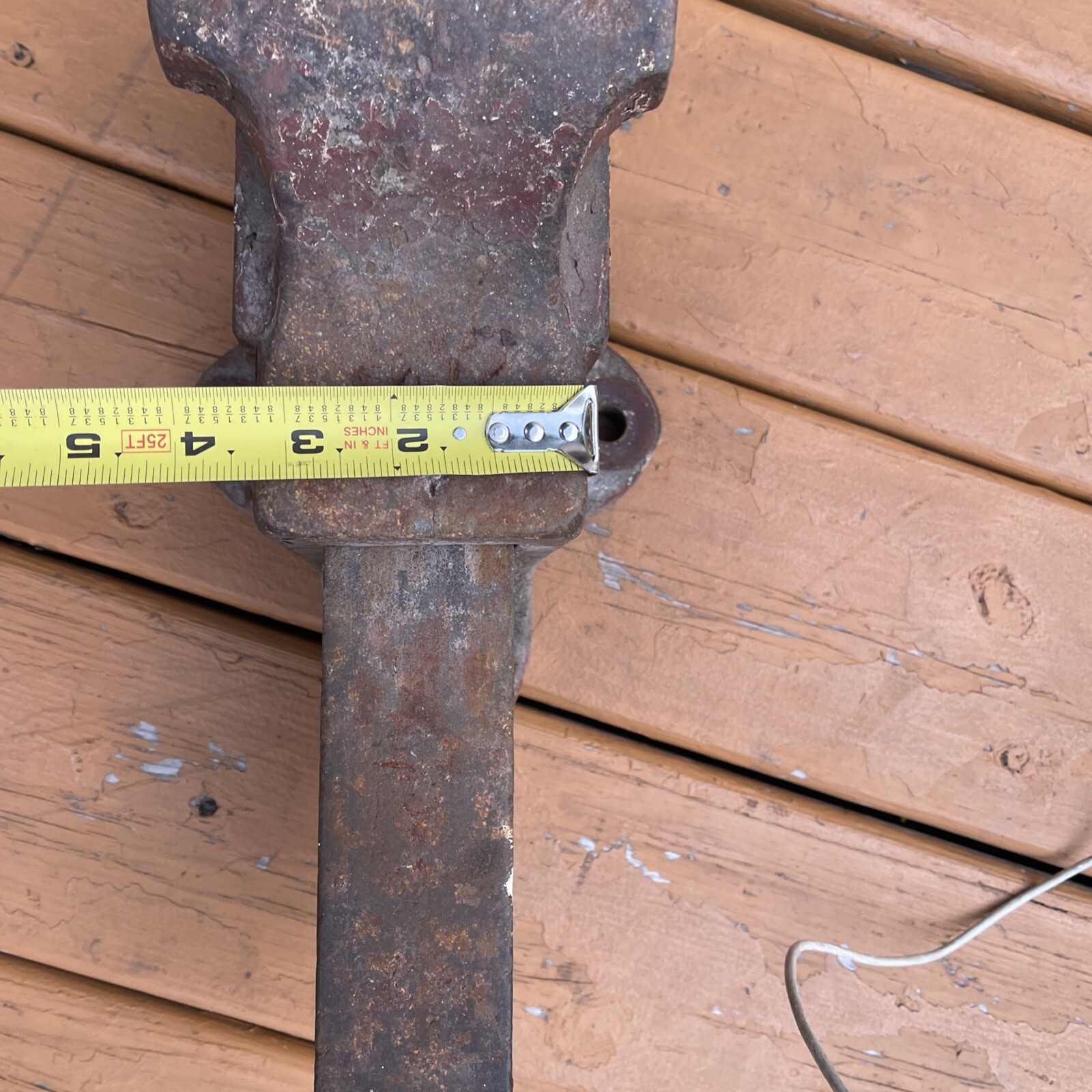 Vintage Rare Yost Mfg Co. The Gem 704 Meadville Pennsylvania Bench Vise 4.5” Jaw