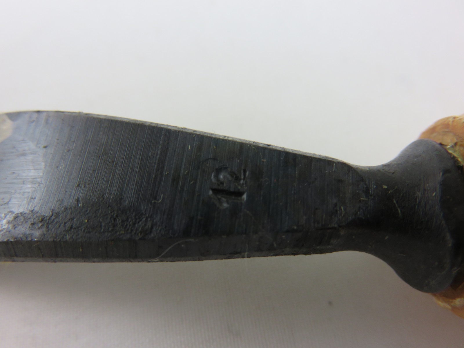Stubai #12 4 Sweep Long Bent Flat Wood Carving Chisel 20mm Austria UNUSED