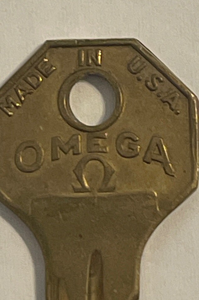 Vintage Omega Key Offset Key Yale and Towne Mfg Co. Possible 1930’s Dodge Key