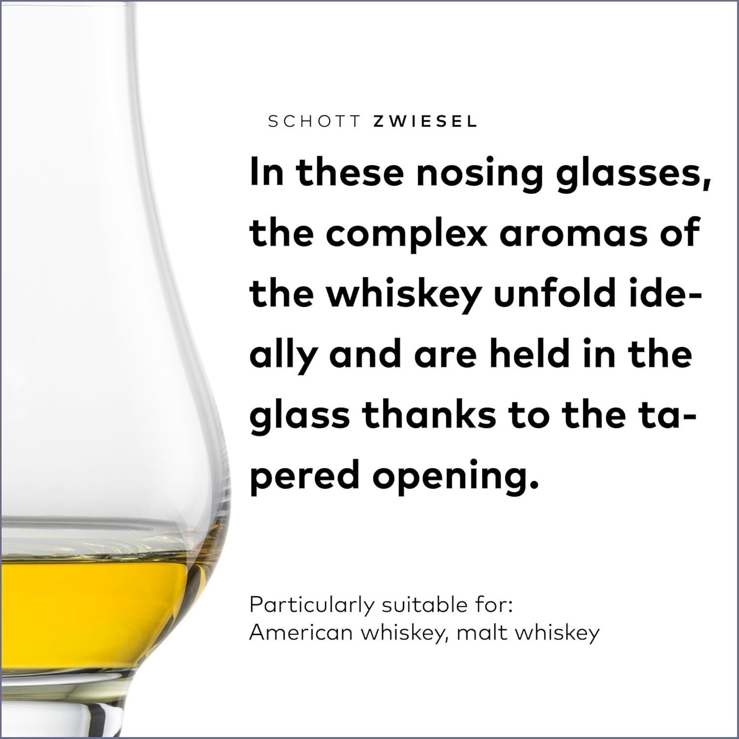 Set of 6 German Whiskey Nosing Tumblers – Dishwasher Safe Tritan Glasses