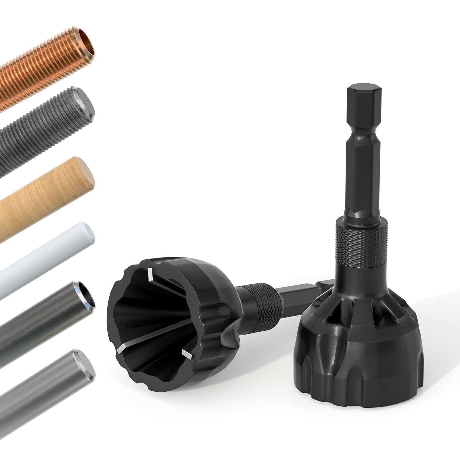 Deburring External Chamfer Tool With Tungsten Carbide Blade, Bolt Thread Repa…