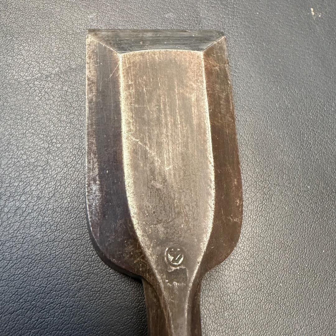 Fc Left1002 Tsuki Nomi Chisel & Traditional Carpentry Tool Vintage Handmade