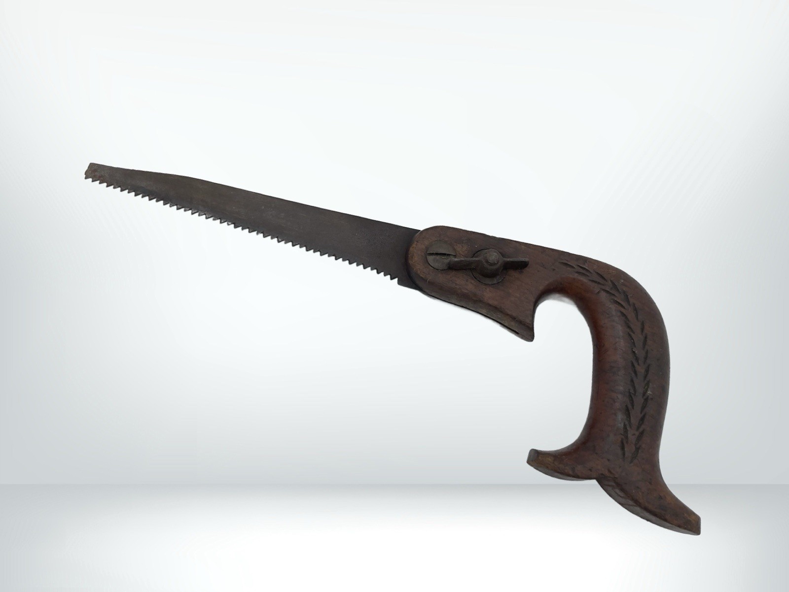 Antique Pruning Saw Wood Handle 6.5 Inch Blade
