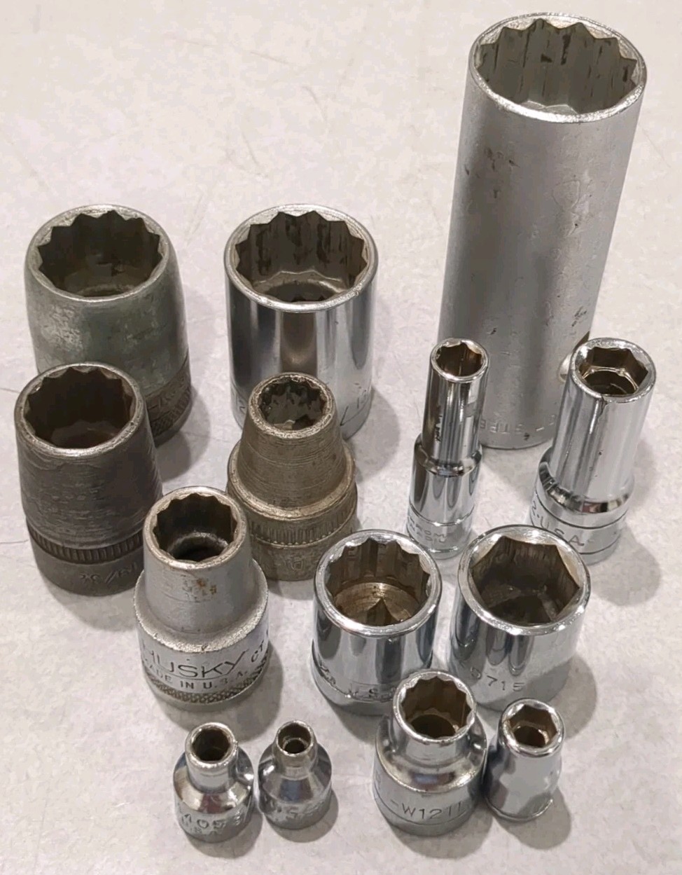 Lot of 14 Misc. Socket Lot 12 USA + 2 others