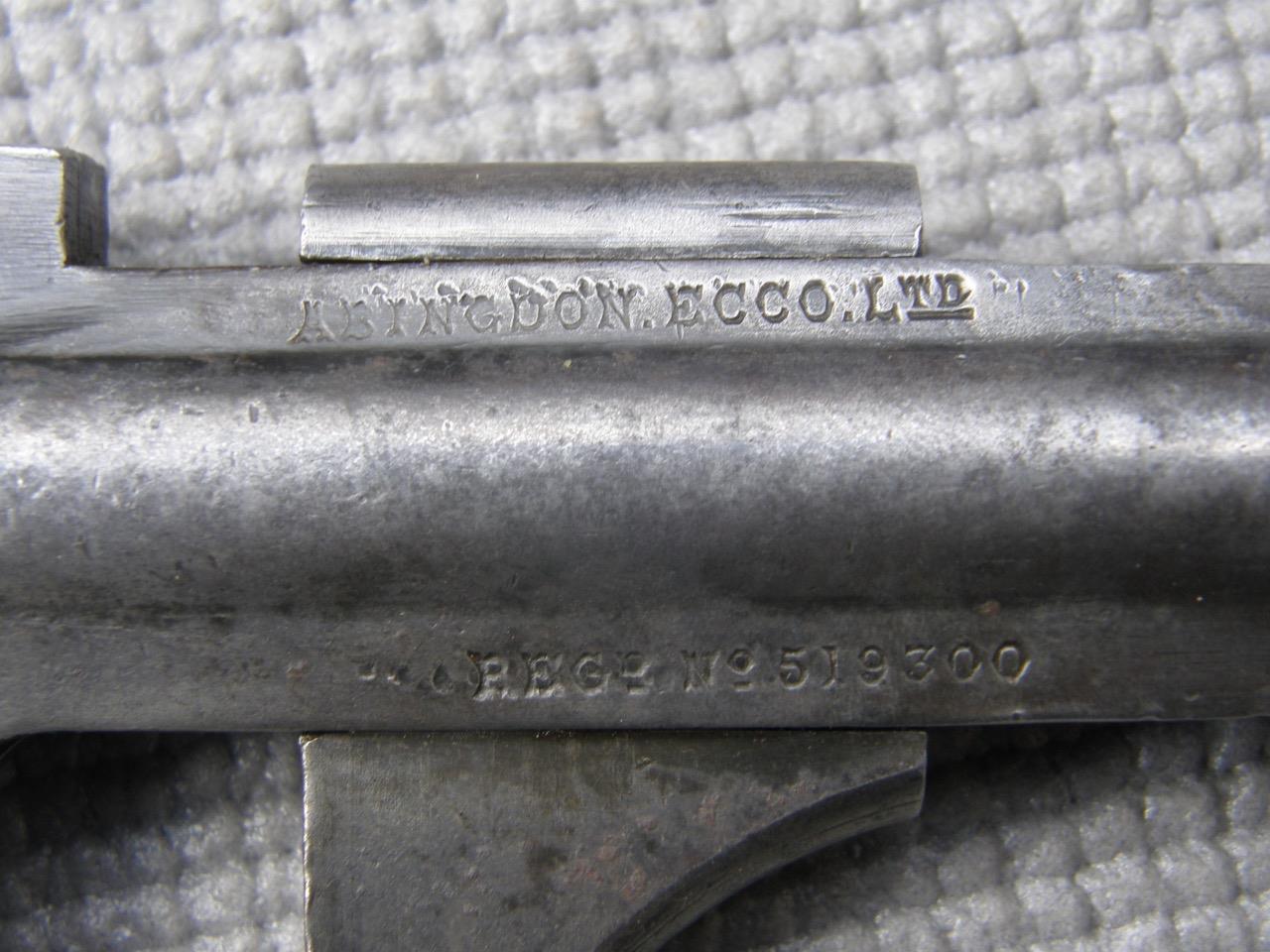 ANTIQUE WRENCH ADJUSTABLE SPANNER “ECCO” 7″ BY ABINGTON ENGLAND c1909.