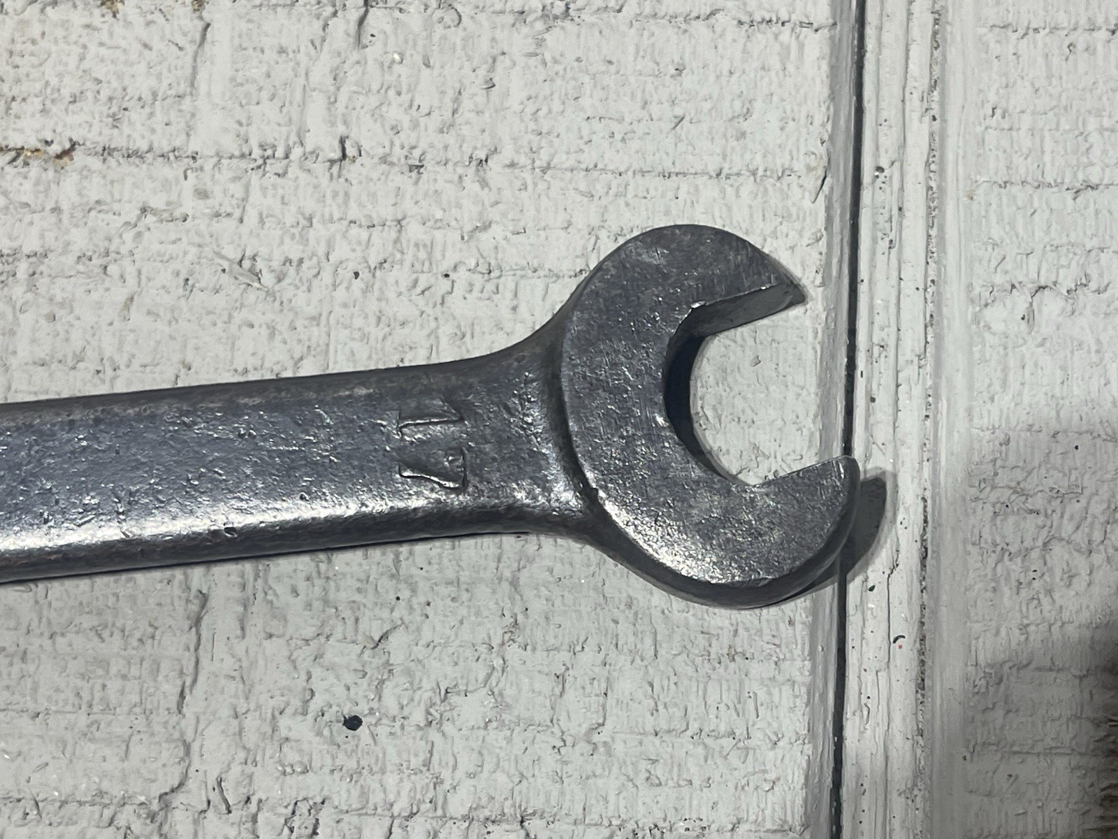 Vtg Eagle Brand SUISSE WSS Switzerland 20mm 17mm Double Open End Wrench