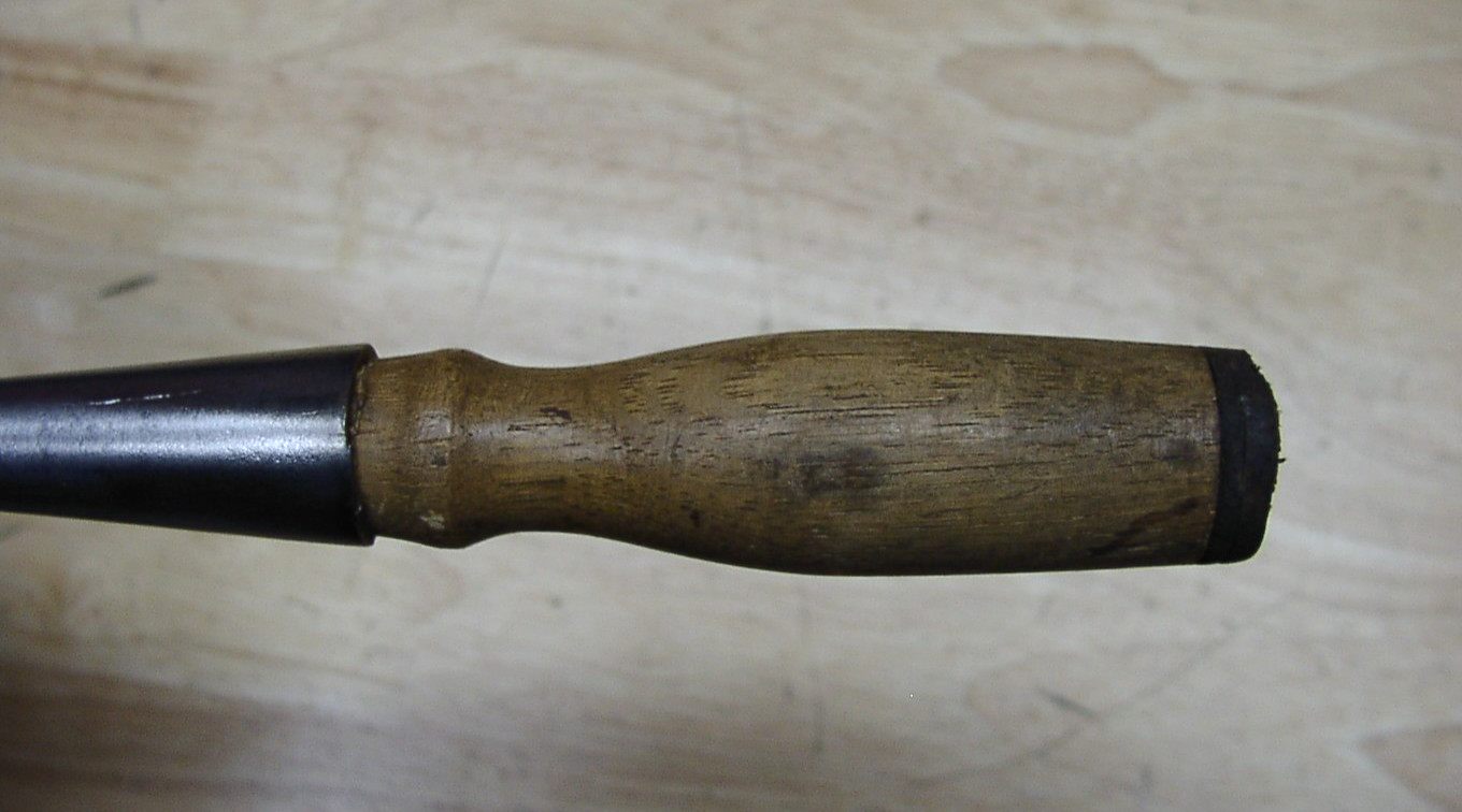Vintage Sears & Roebuck Socket Firmer Chisel,1″ X 9-7/16″,W/4″ Wood Handle,EXC
