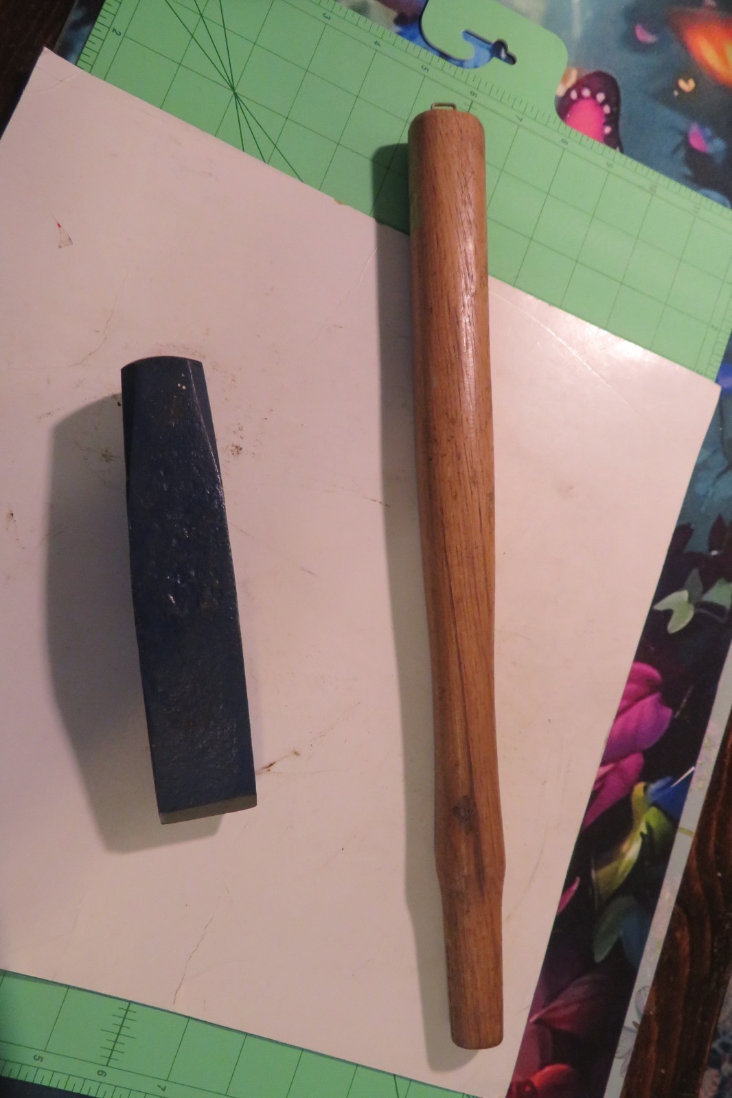 1-1/2 lb Warwood Stone mason Hammer, Vintage