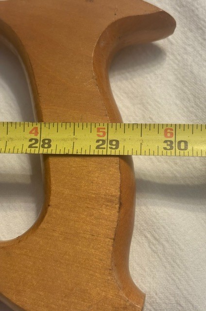 Vintage Stanley 26″ Handsaw- No.39-308-Made In U.S.A.-Wooden Handle W/4 Bolts