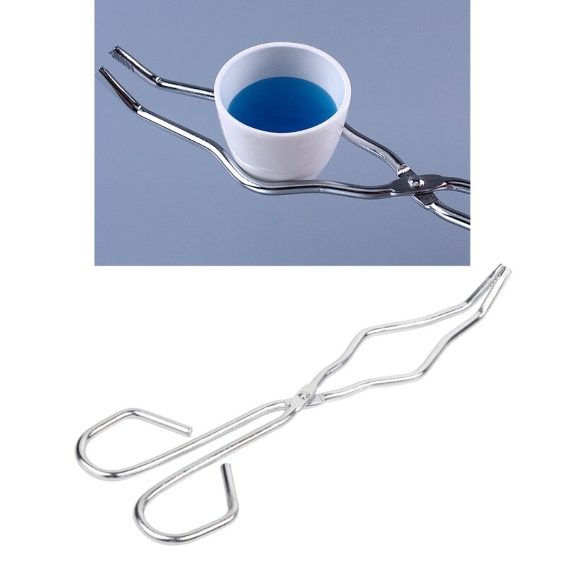 Laboratory Tongs Metal Crucible Tongs Cup Tongs Easy to Use Melting Tongs