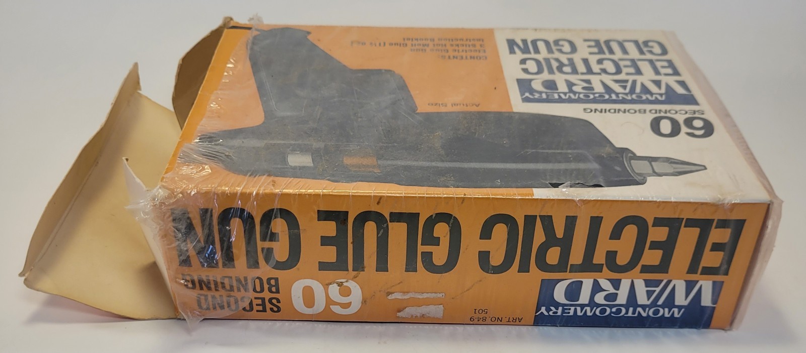 Vintage Montgomery Ward Electric Hot Melt Glue Gun w/Box – Made in USA