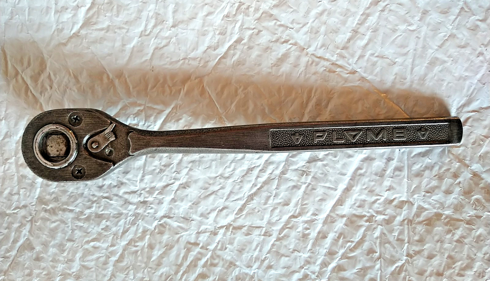 PLOMB 5449, 1/2″ Dr. RATCHET, 10″ LONG * 1940″s VINTAGE*