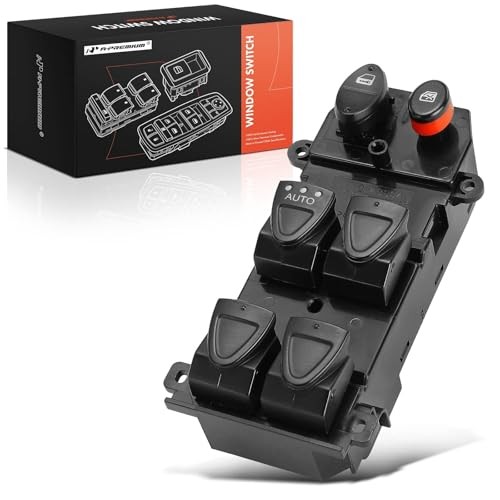 Front Left Master Power Window Switch – Compatible with 2006-2011 Honda Civic