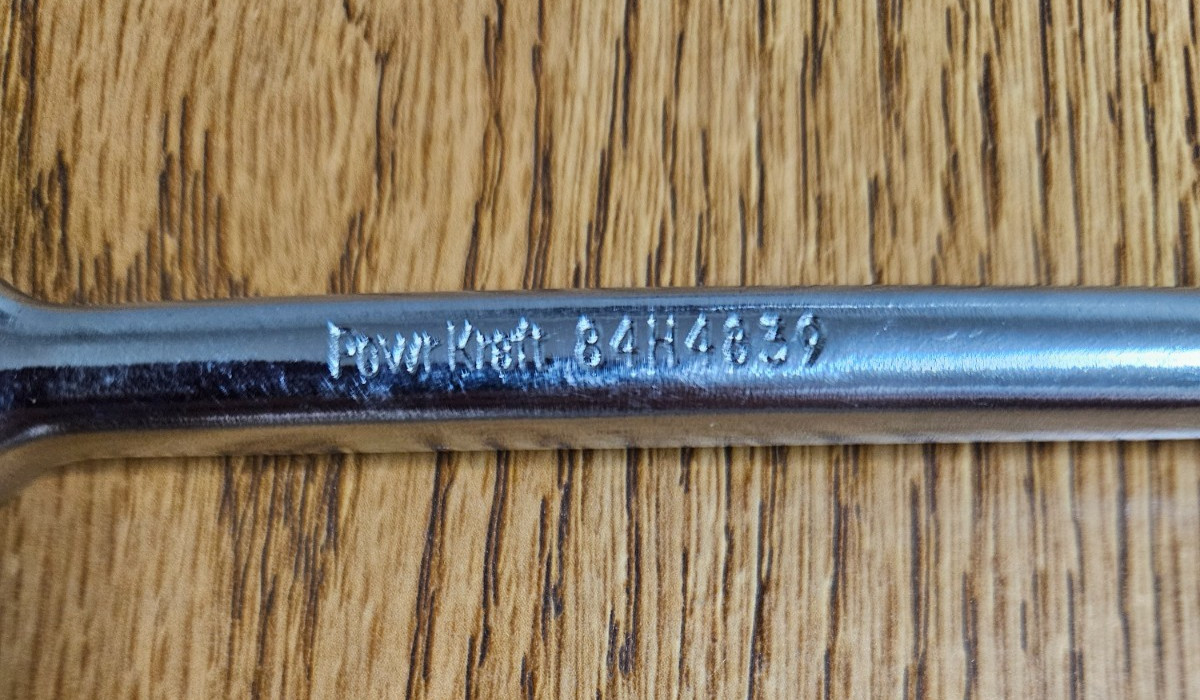 Vintage 3/8″ Drive x 8″ POWR-KRAFT Breaker Bar 84H4839 Very Nice Shape
