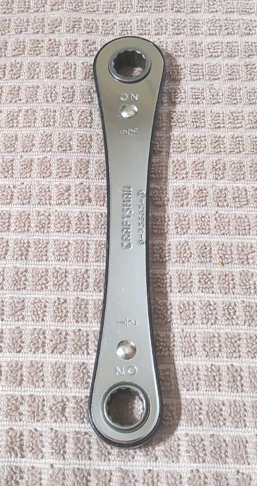 Lot of 8 Craftsman-Sears USA Combination Metric-Sae Wrench lot of Vintage Tools