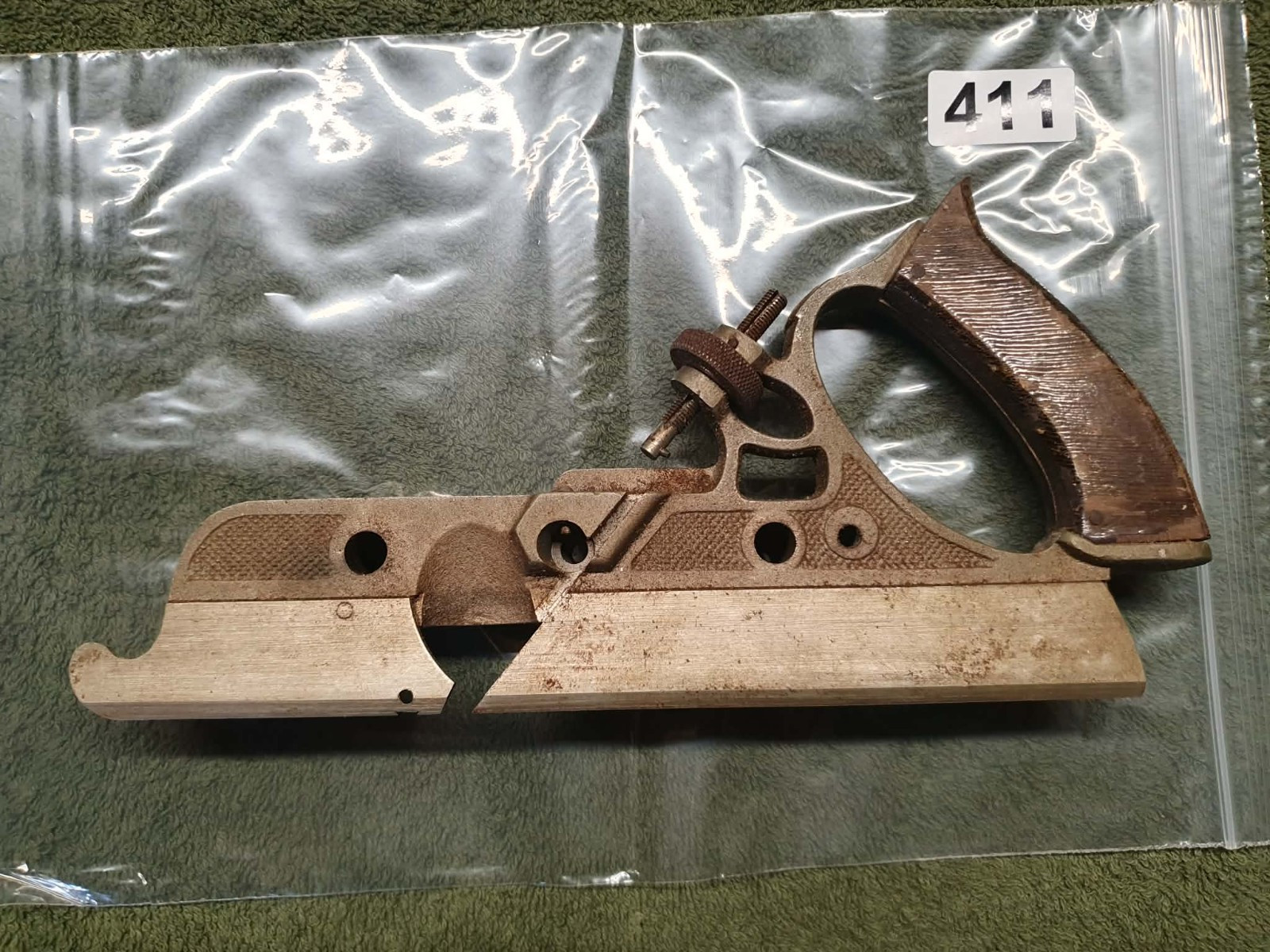 Vintage Record No 405 Plane Main Body Old Woodworking Hand Tools Carpentry Tool