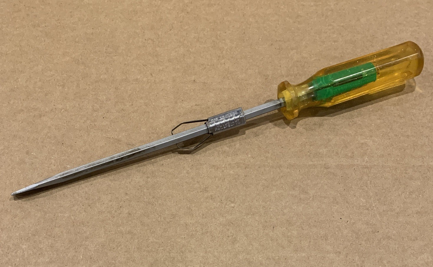 Upson Tools USA Hold-E-Zee TS-7 Screw-Holding Screwdriver 11″ Lok-Blok Vintage