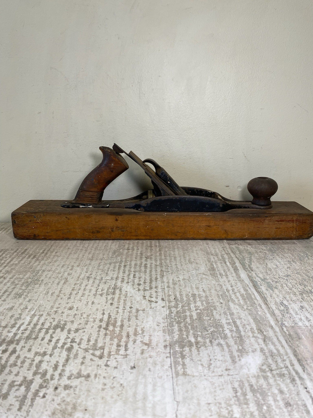 Vintage 18” Stanley Rule & Level Co No 28 Transitional Plane ~ Complete & Tested
