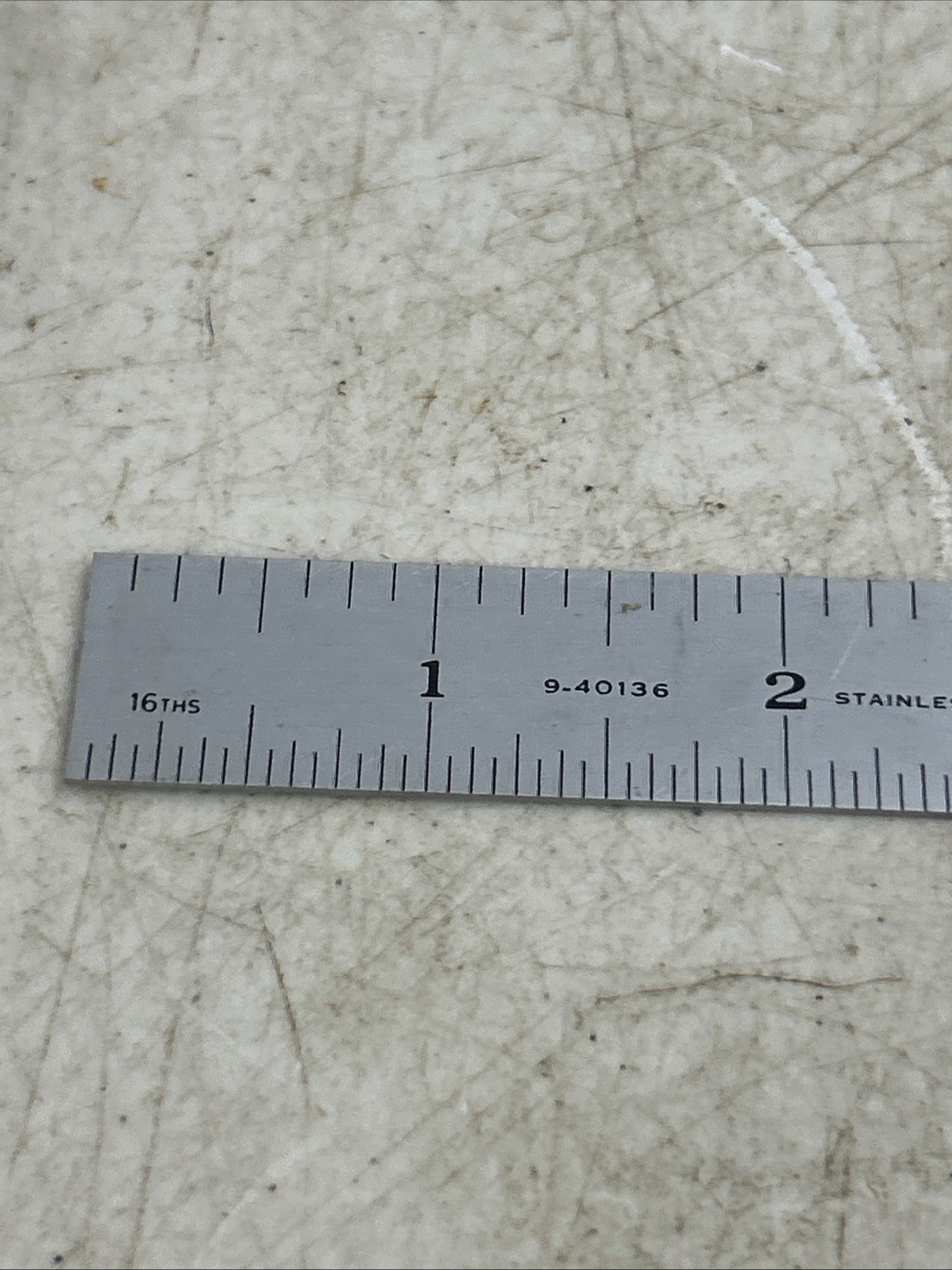 Vintage Craftsman 6″ Stainless Steel Ruler 9-40136