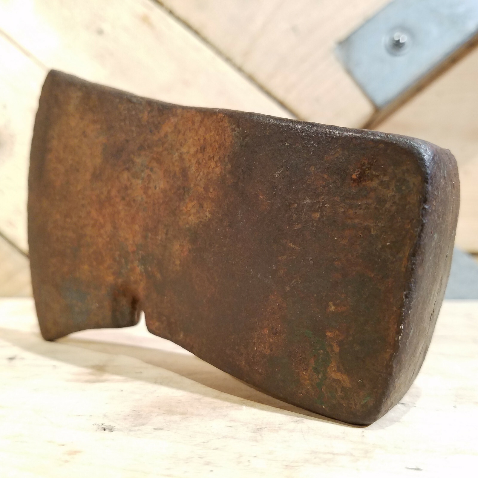 1 Lb 3 Oz Axe Head Vintage Swanky Barn