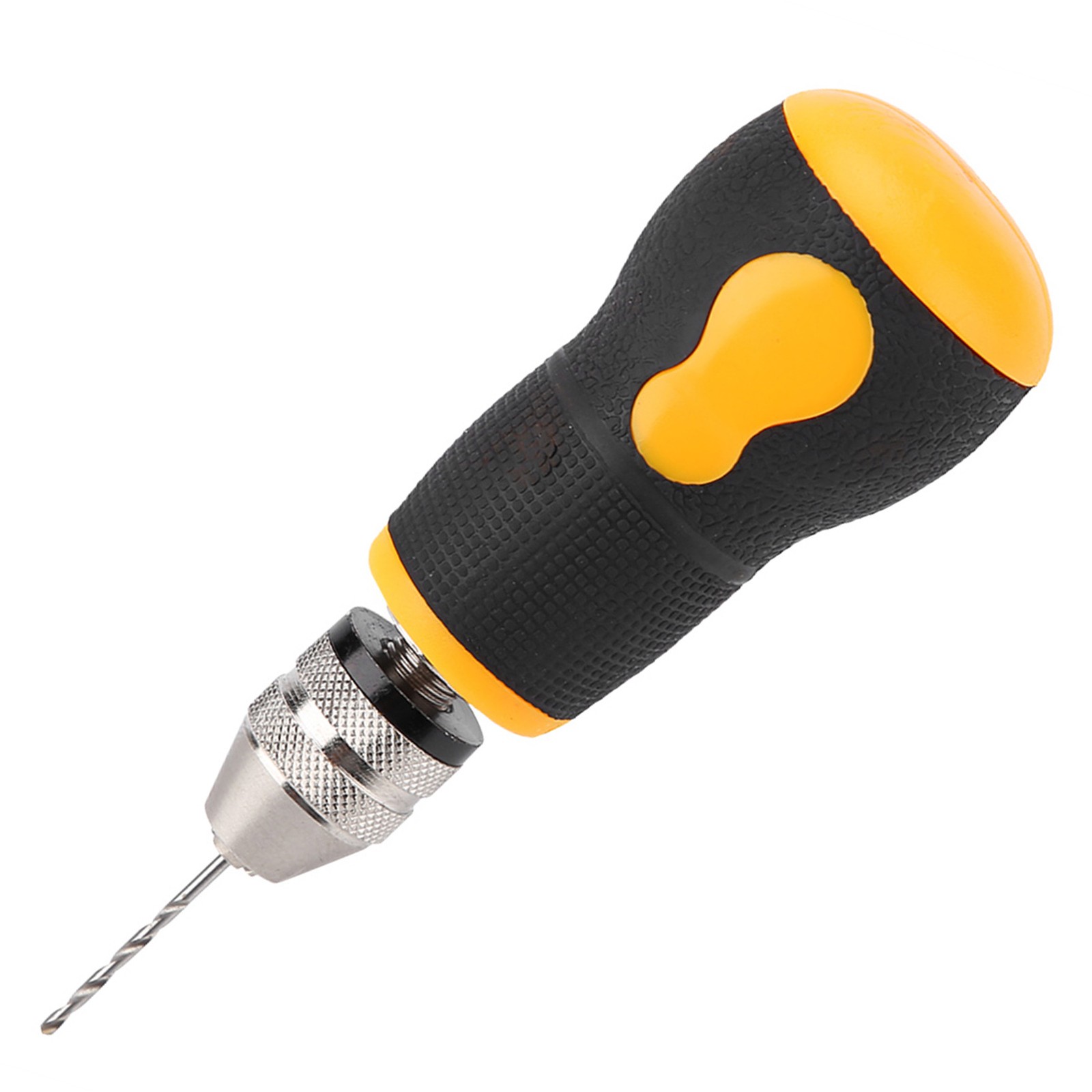 0.8‑3.0mm Micro Mini Tool Set Small Hand Drill && 10 Pcs Twist Drill Bits NY