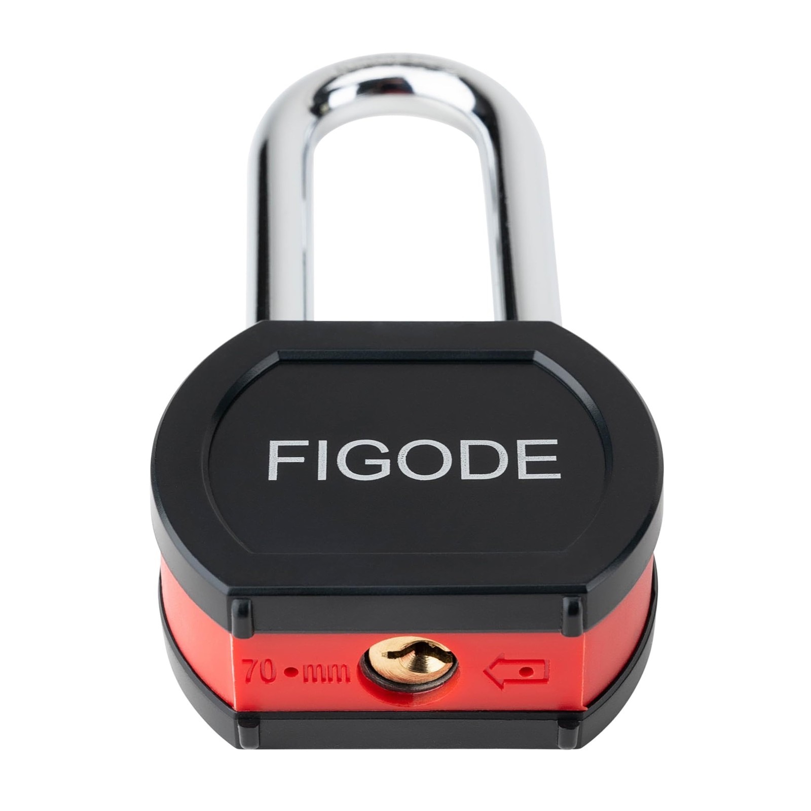FIGODE® Large Sturdy Steel Locks with 24 Same Keys, Heavy Duty Padlock, 2-3/4…