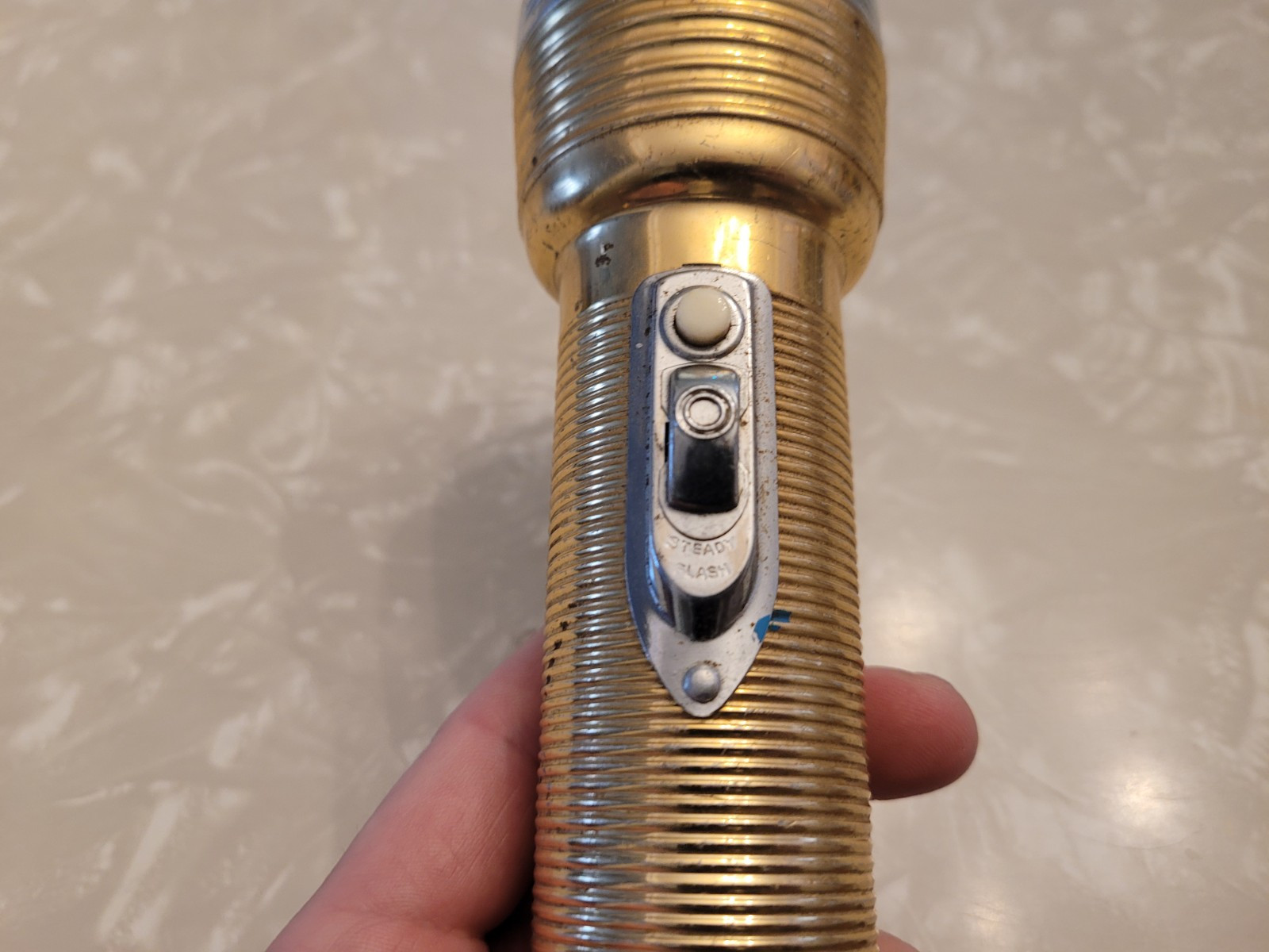 Meyer Flashlight 10″ Aluminum Vintage Hong Kong