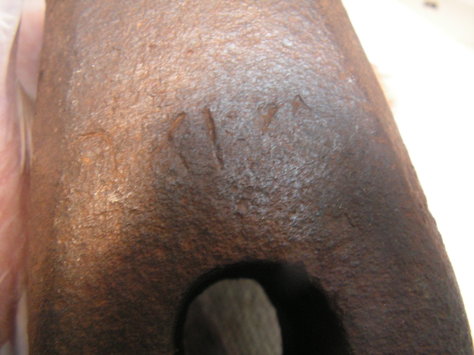 Vintage IRON CITY STAMPED 10# Sledgehammer Head 6 3/4″ Across, 2 1/4″ X 2 1/4″ H
