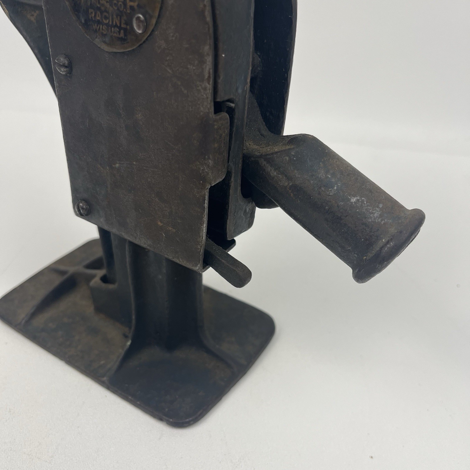 Vintage Badger No 7 Walker Mfg Co 1 ton Railroad Jack USA
