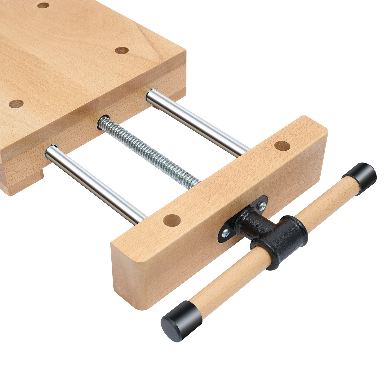 Wood Workbench Desktop Woodworking Vise Portable Smart Vice w/ Superior Clamping