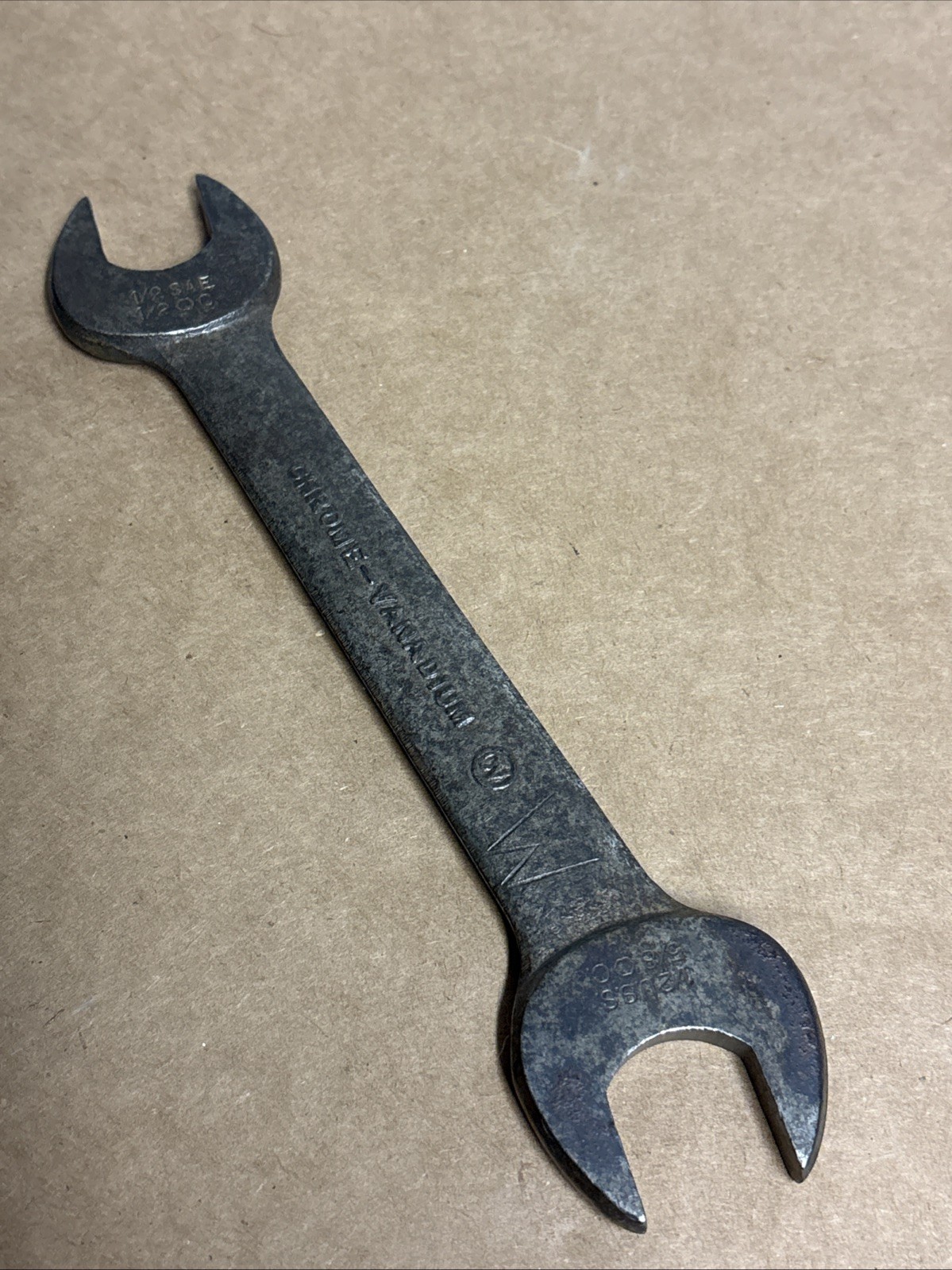 Vintage Bonney Chrome Vanadium No.1731Open End Wrench 7/8” x 3/4″ – USA