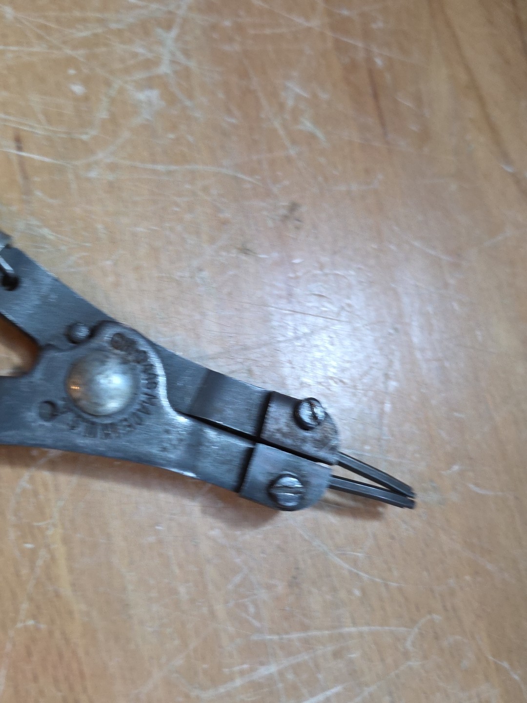 Vintage K-D MFG. SNAP RING PLIERS NO. 446, Patent 3040420 Made In USA (t11)