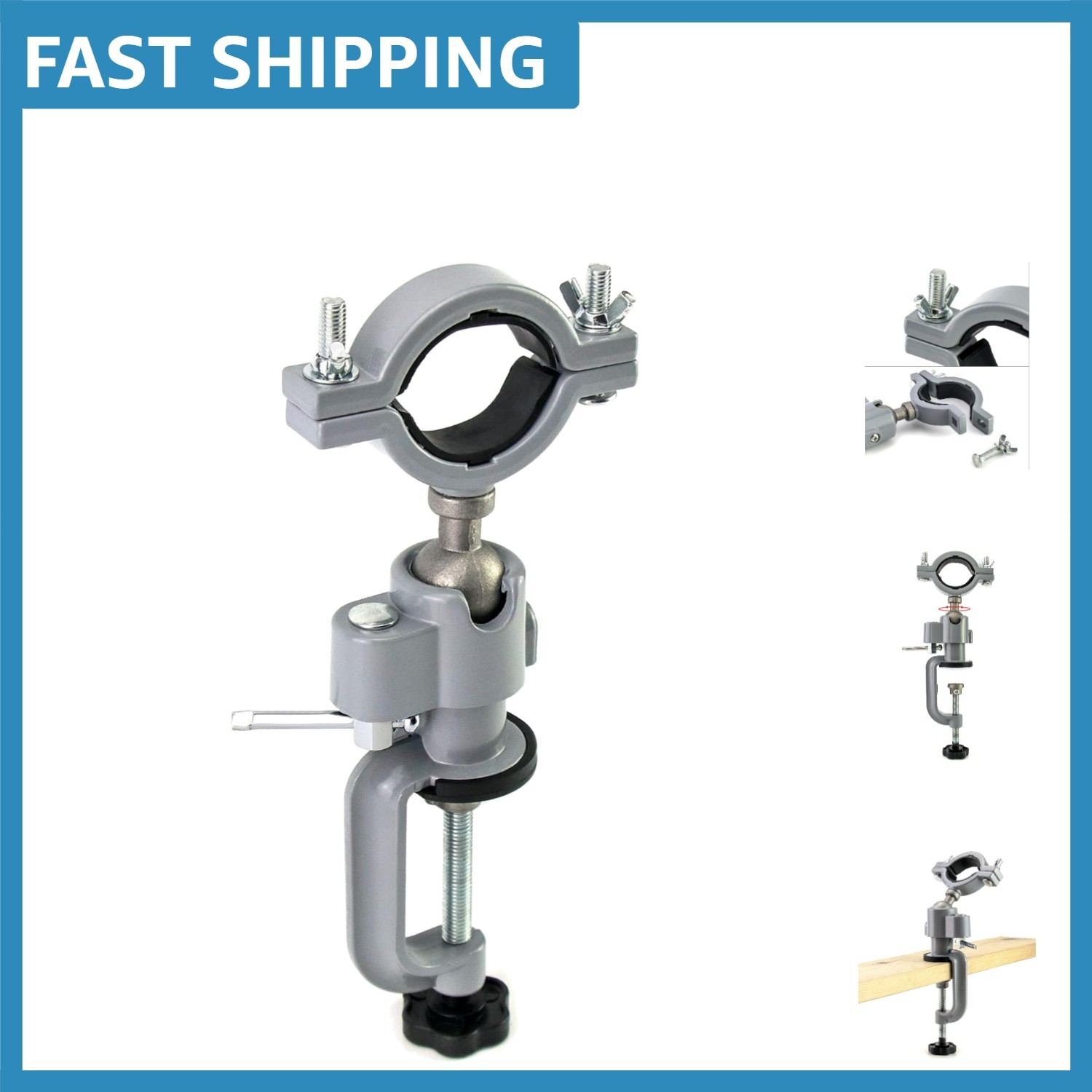 Versatile Clamp Vise for Jewelry Making & Woodworking – 35-65mm Capacity