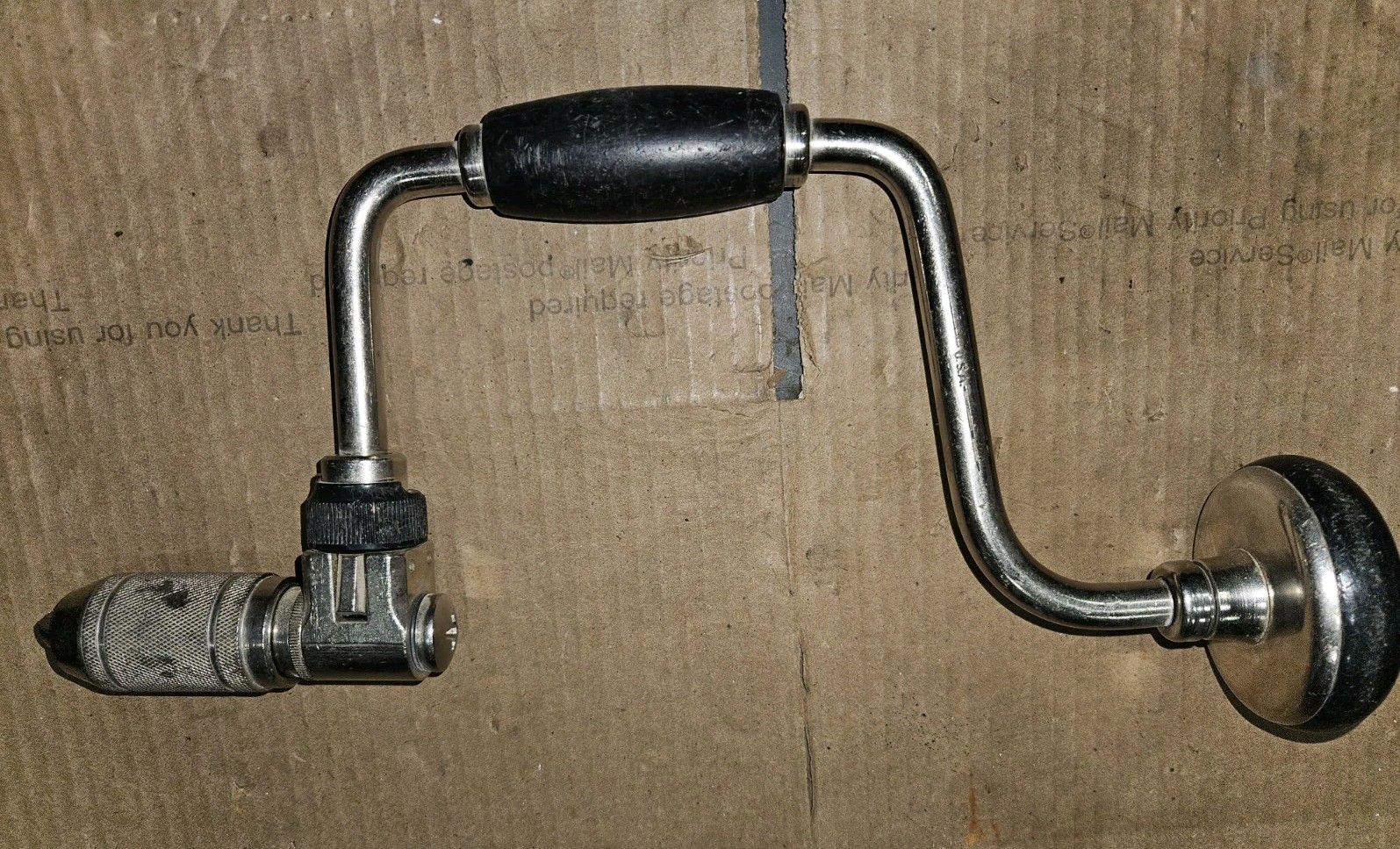 Vintage Stanley Bell System 8” Brace Hand Drill