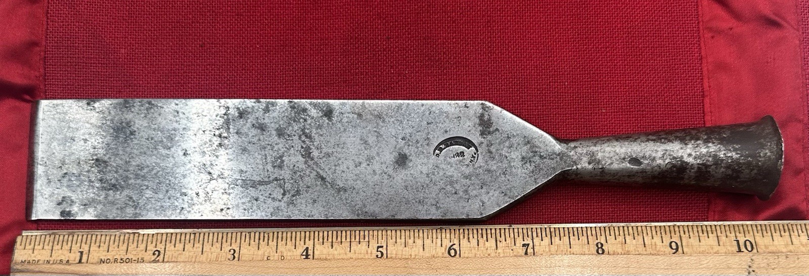 Antique D.R. Barton 1832 Chisel Rochester NY 1.75″ Wide 10.5” Long Socket End