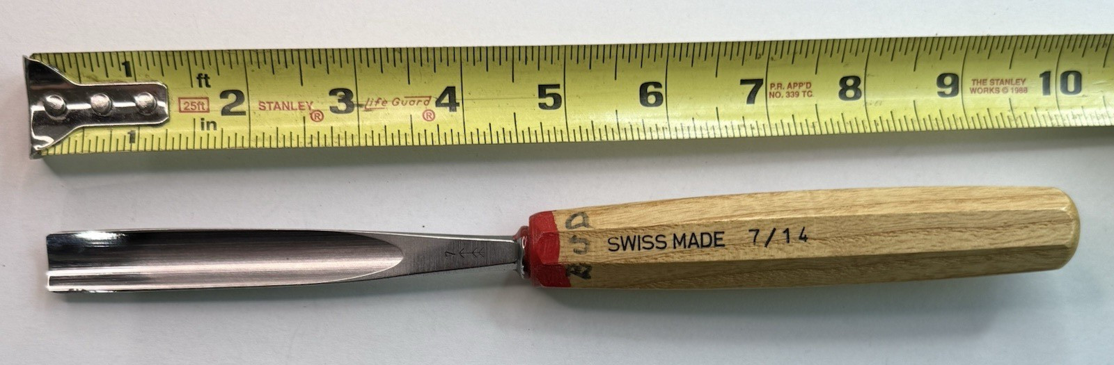 PFEIL Swiss Made 7/14 No.7 Gouge Carving Woodworking Tool