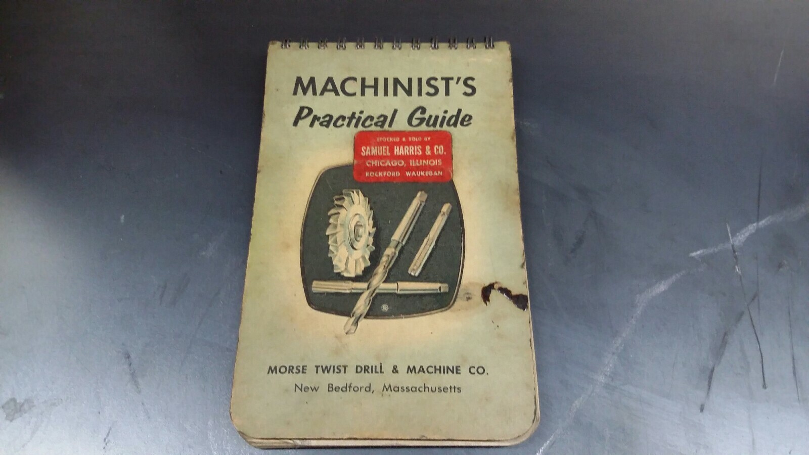 Vintage 1967 Morse Twist drill And Machine Company Machinist practical guide