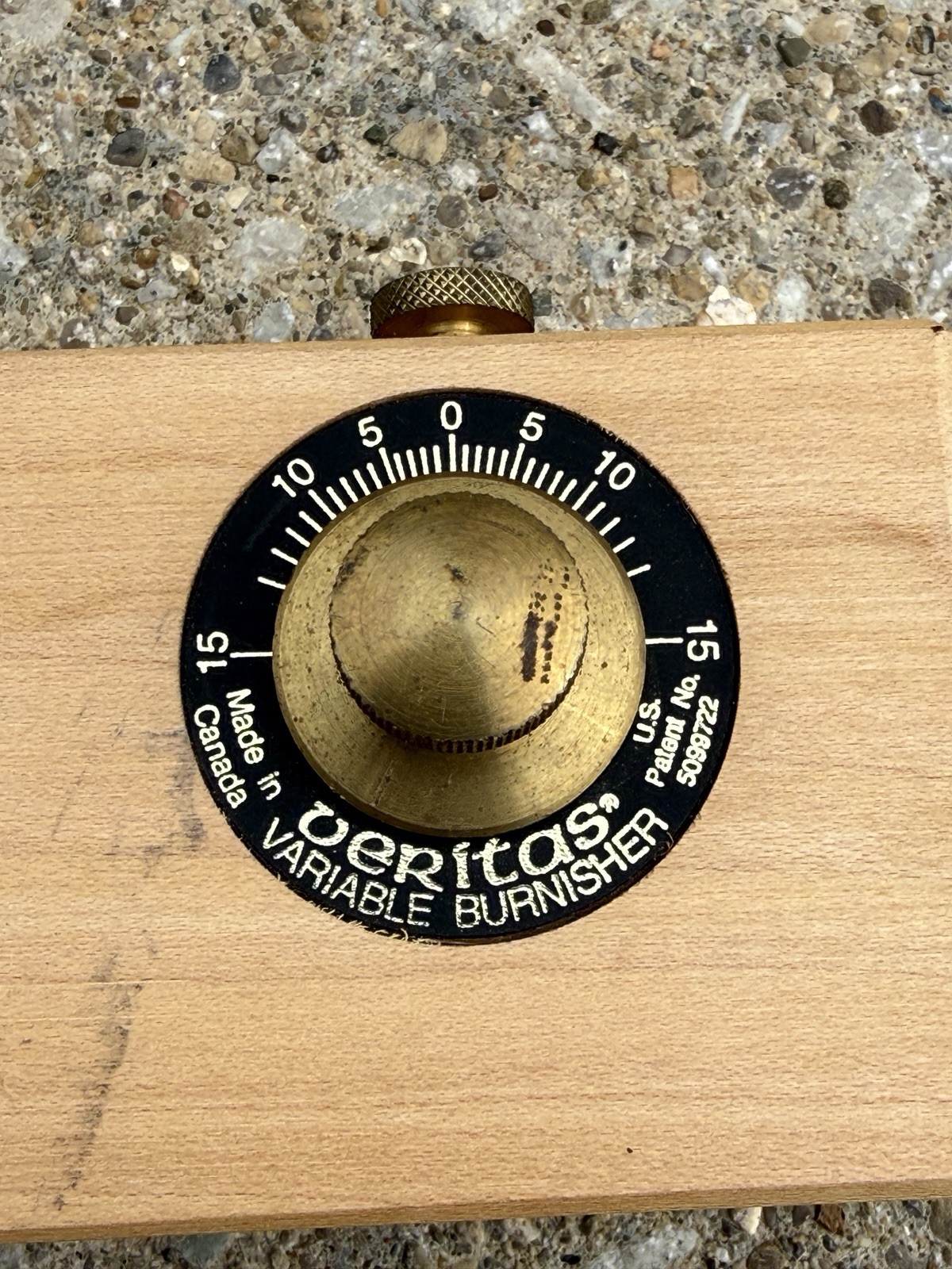 LEE VALLEY VERITAS Canada Variable Burnisher w/ Blade Dial Angle, No Scraper