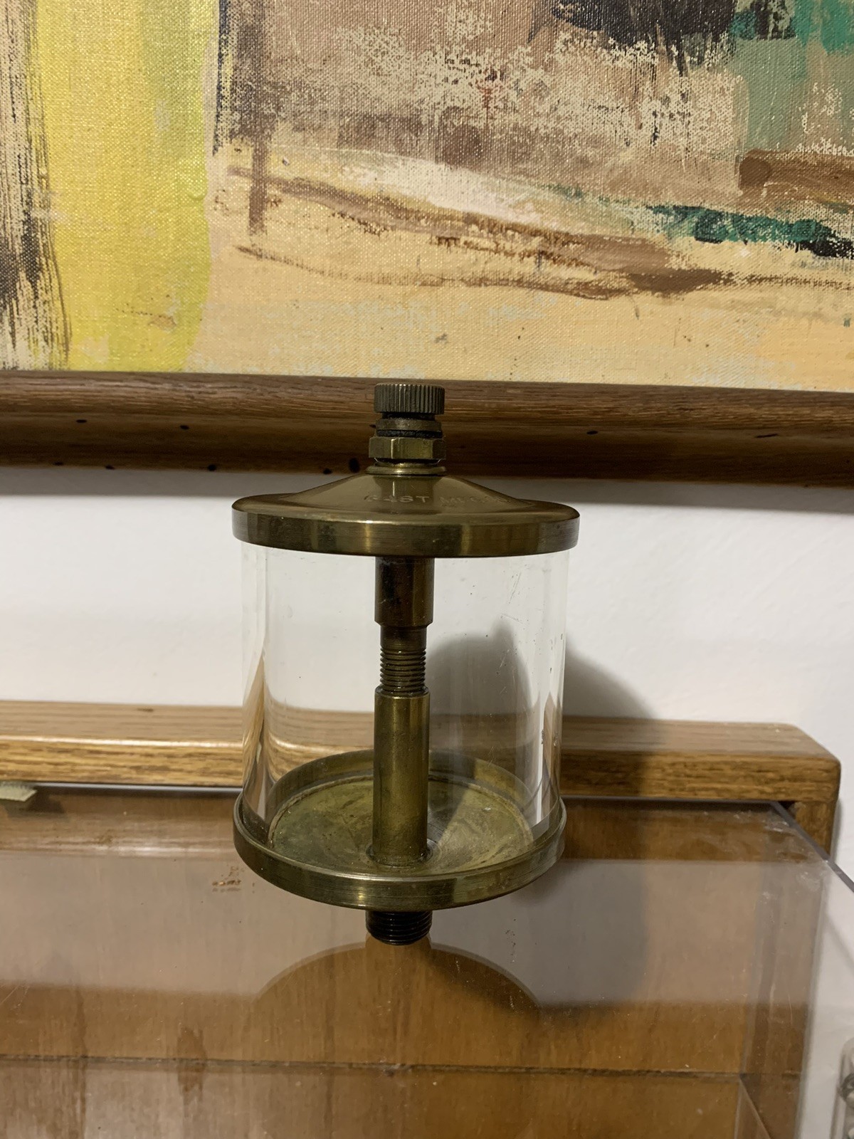 Vintage Brass GAST Mfg Co #2 Oiler Lubricator Hit & Miss Engine – Minty