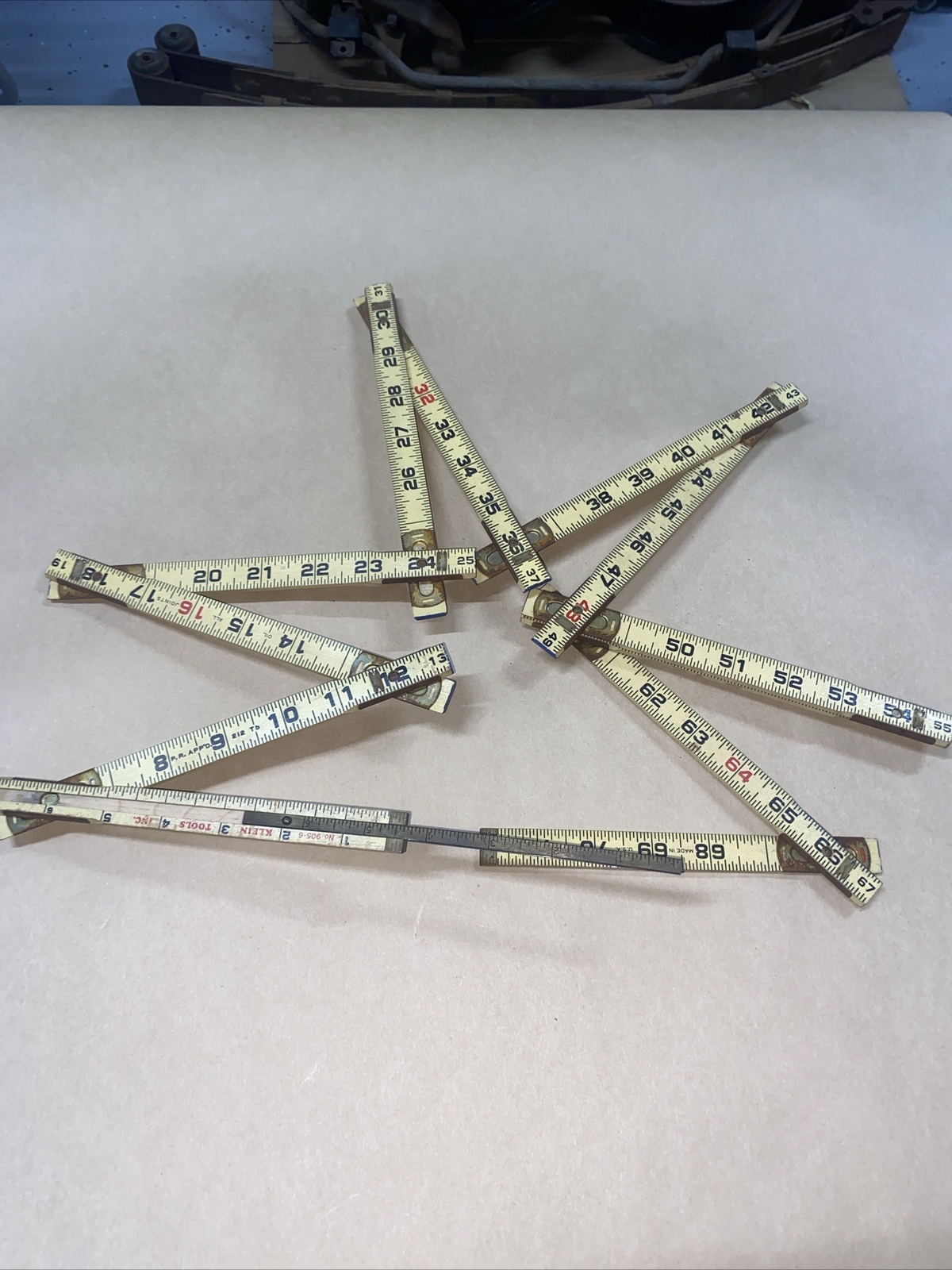 M. Klein & Sons Inc. No. 905-6′ Wooden Rule USA