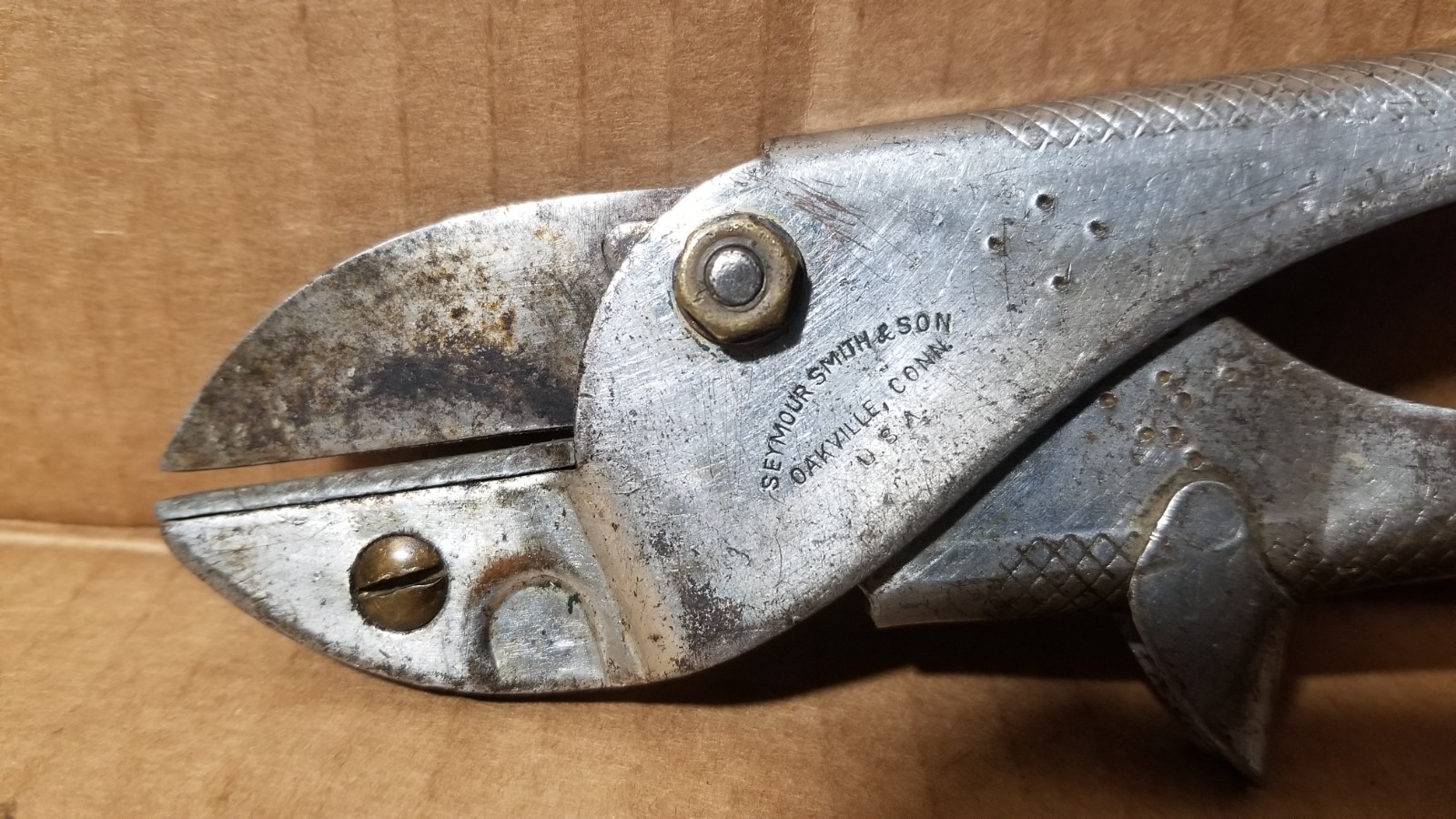 Vintage Seymour Smith #119 Snap Cut pruning shears Oakville Conn. Working VGC