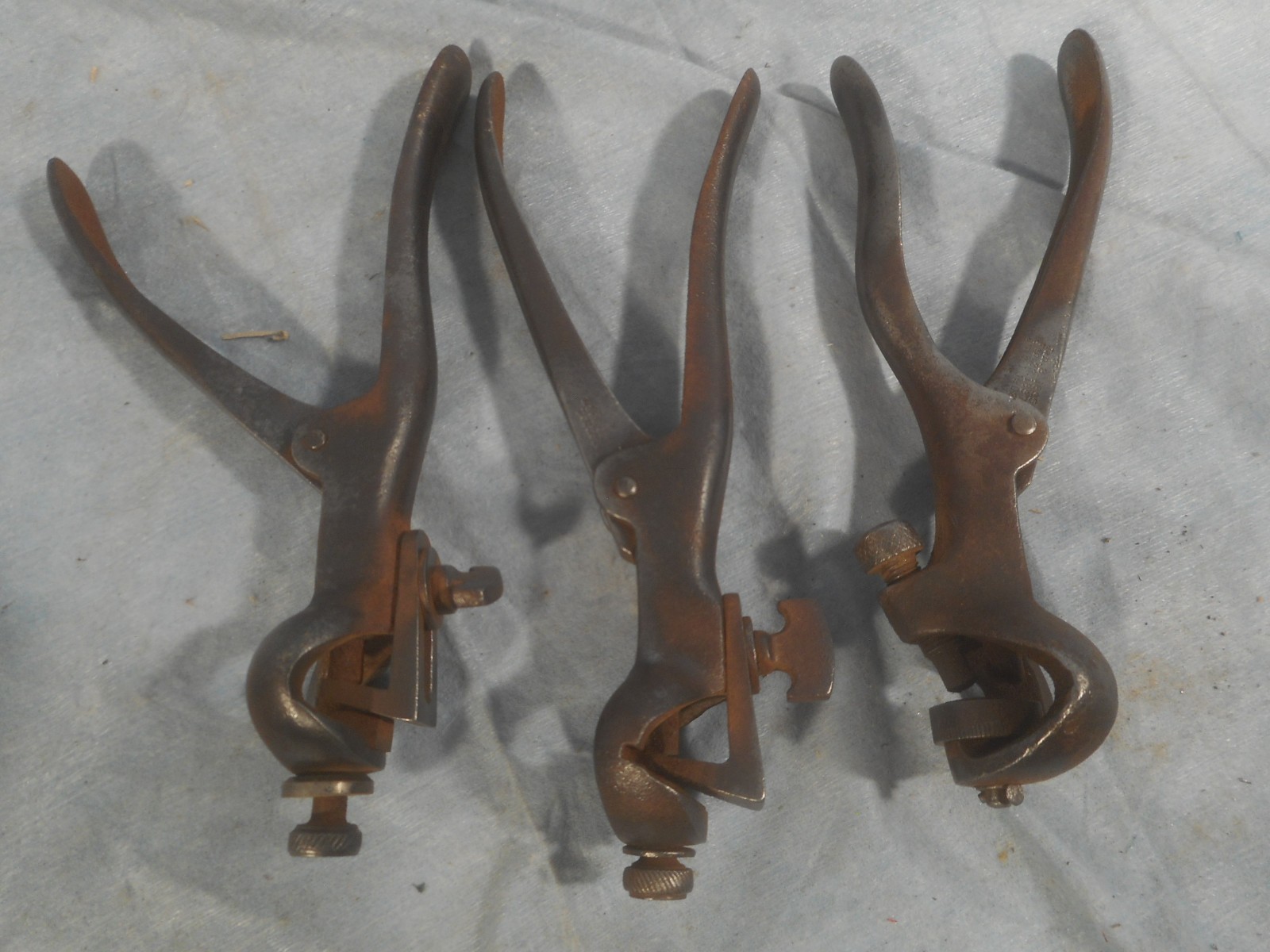 Set Of 3 Antique/VTG Saw Set Tools 2 Morrills and 1 PARR?