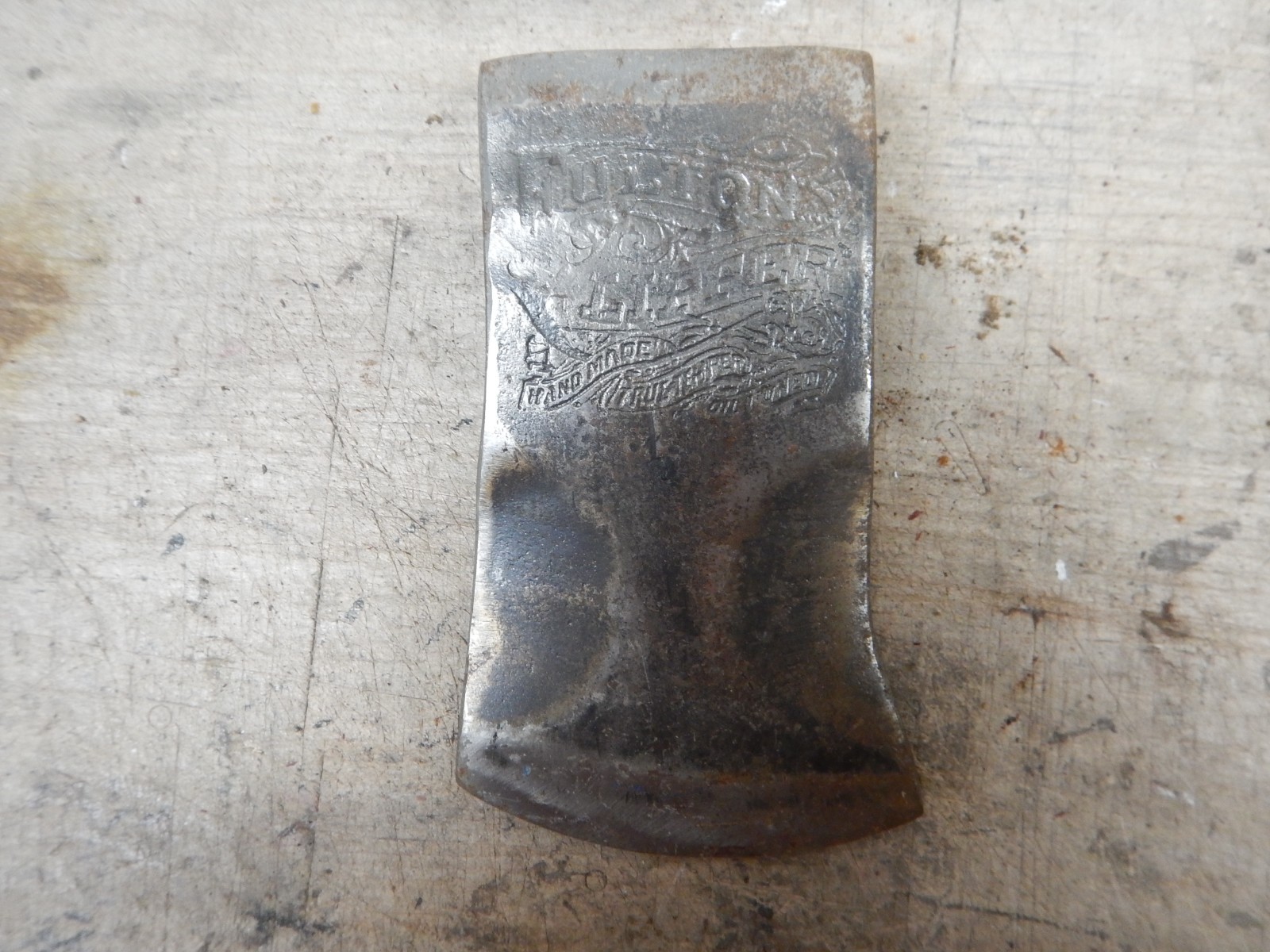 Fulton Clipper Hand Made True Temper Oil Hardned Single Bit Axe