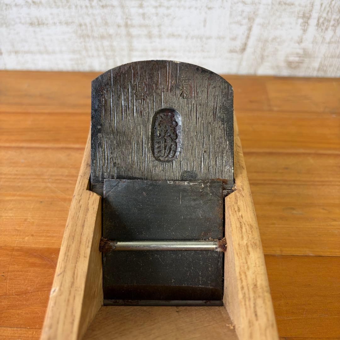 Gisuke Kanna Hand Plane Vintage Carpentry Tool Medium Size Used Authentic