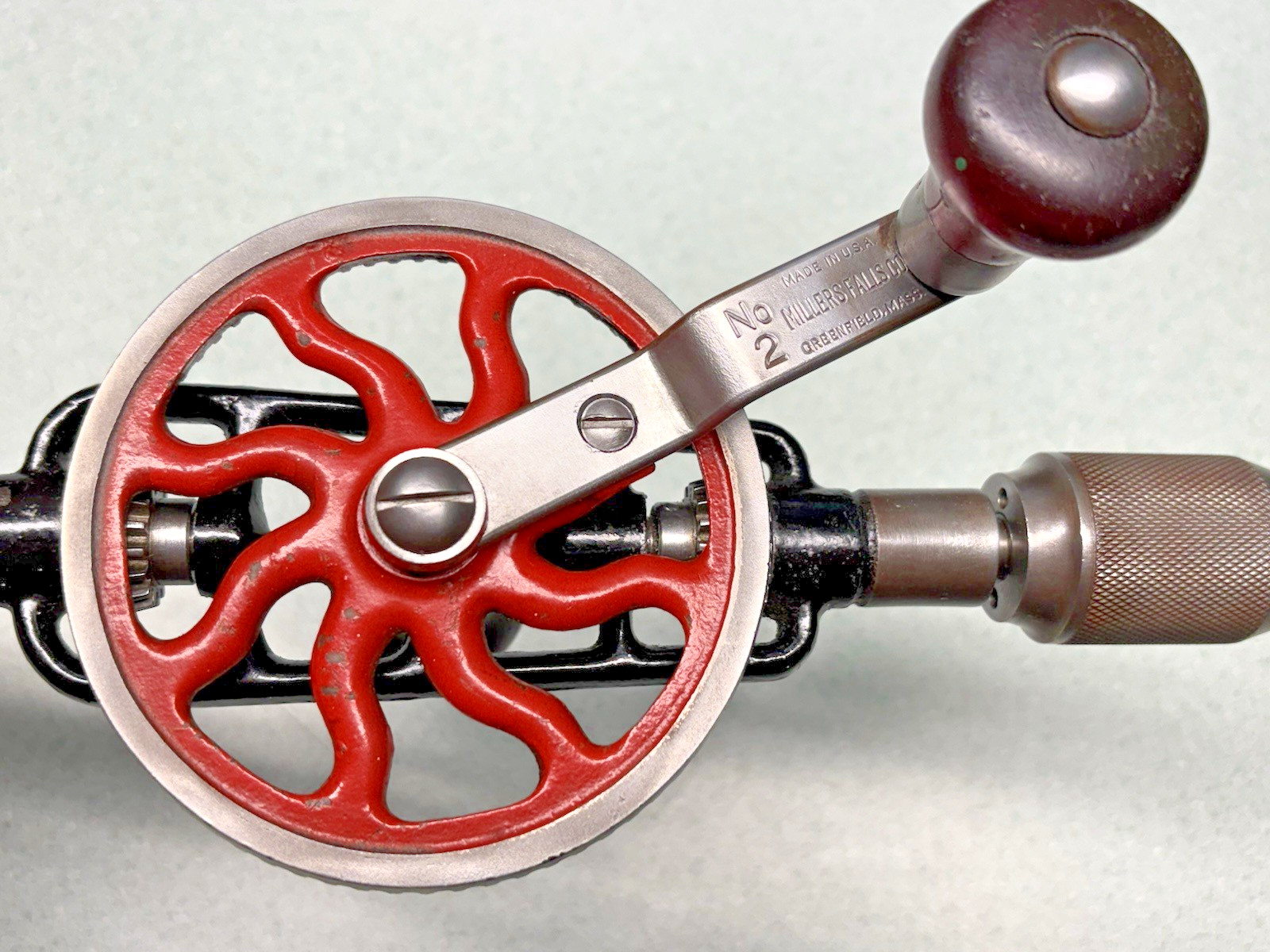 Millers Falls No. 2 Hand drill Excellent condition very nice