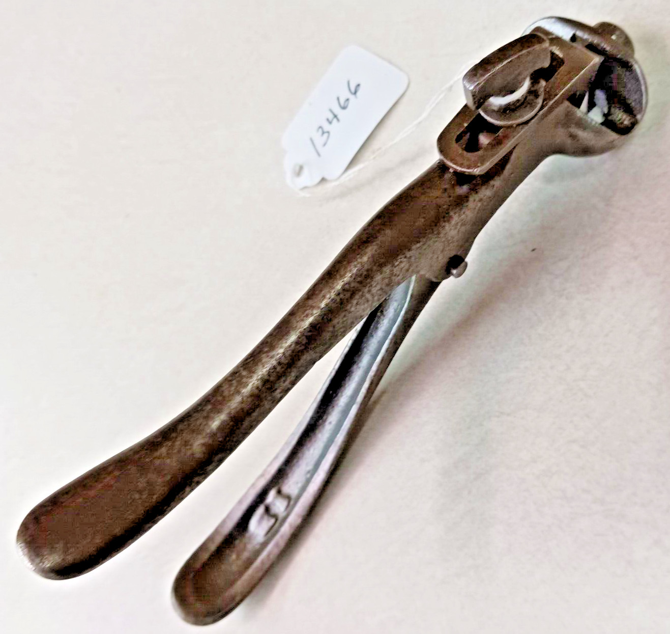 Saw Set, MORRILLS Antique Hand Saw Tooth Setter, Patented Dec. 24, 1880, USA