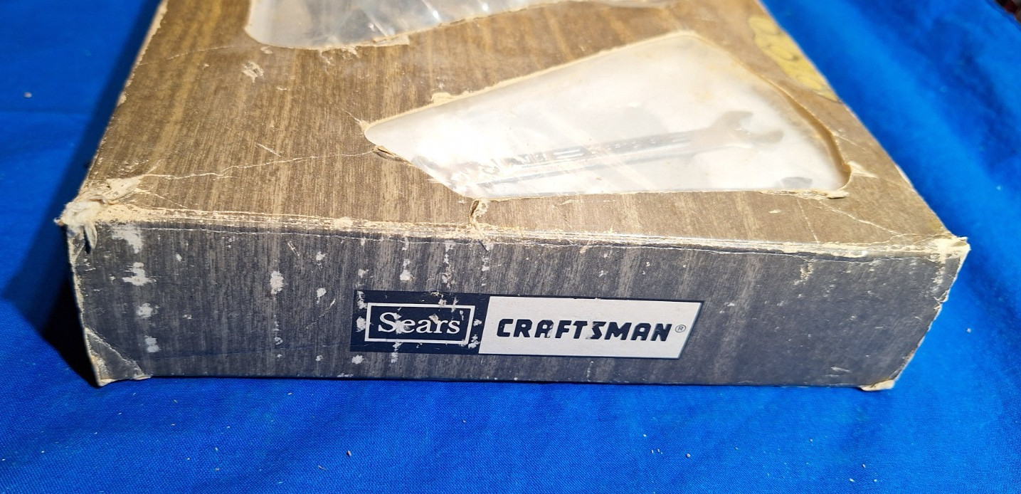 RARE ! USA Craftsman 44625 14pc SAE combination wrench set NEW OLD STOCK SEALED
