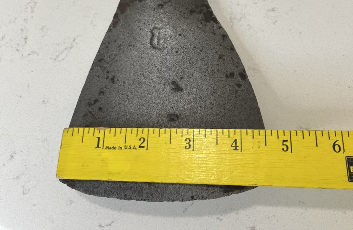Antique Hubbard Hewing Adze Tool Head 4.14lbs