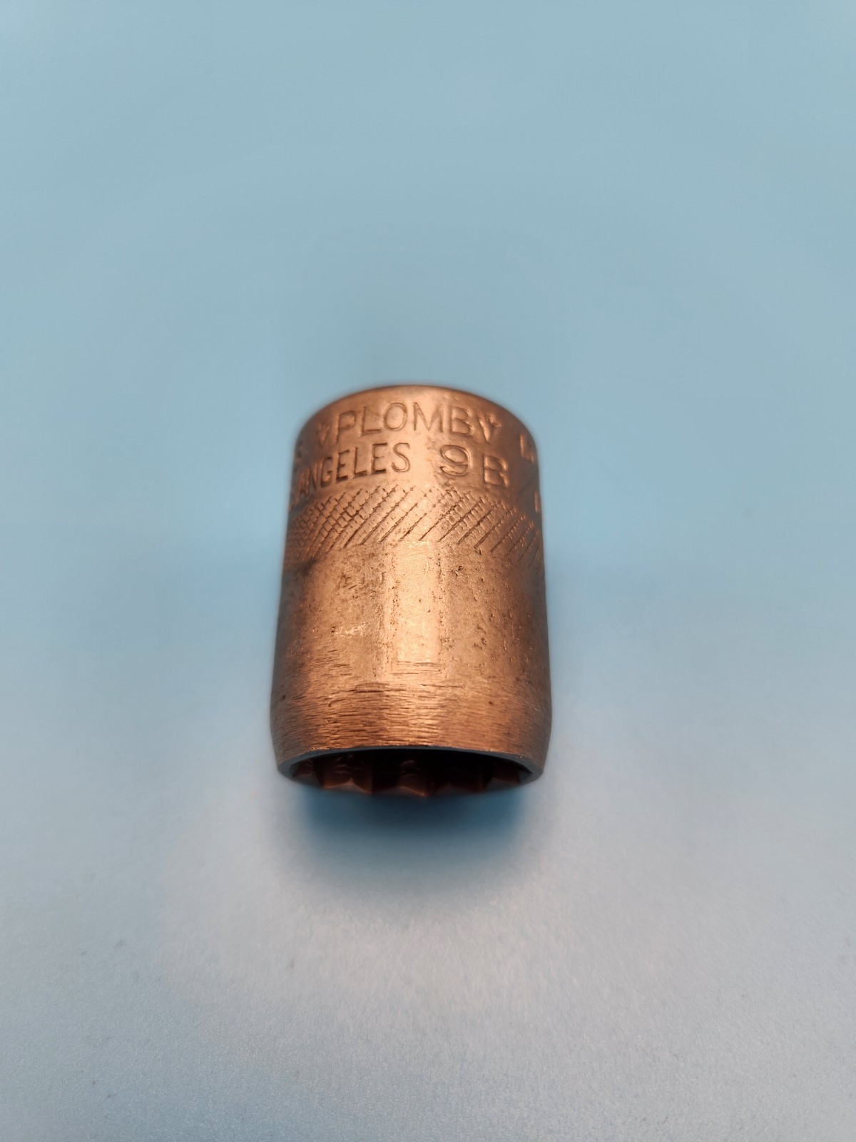 Vintage Plomb Los Angeles DD13 13/16″ X 1/2″ Socket Pre Rope Braid Socket 1929
